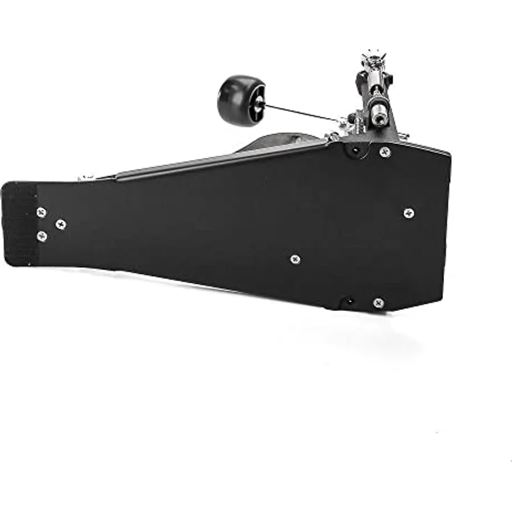 Gibraltar 6711S Bass Drum Single Pedal, professionelle Fußmaschine mit G-Class Trittplatte, Doppelkette und Dual-Beater (Kunststoff/Filz) – Bild 4