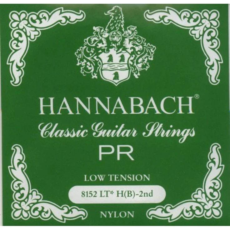 Hannabach Saiten für Klassikgitarre Serie 815 H/B2 Low Tension Silver Special, hochwertige Allzweck-Saiten für klassische Gitarren, Made in Germany – Bild 1