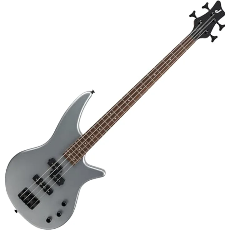 Jackson JS2 Spectra Bass QSV, 4-Saiter E-Bass aus Pappel mit Jackson J-Style und P-Style Tonabnehmer, Quicksilver – Bild 1