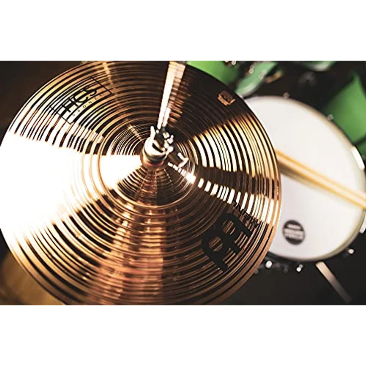 Meinl 13" HCS Bronze Hi-Hat, B8 Bronze, Traditional Finish, heller und klarer Klang, ausgewogenes Sustain, made in Germany – Bild 14