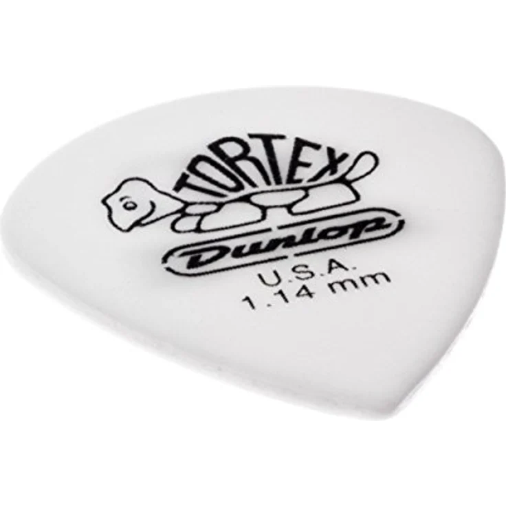 Jim Dunlop 478P114 Tortex Jazz Plektrum, Natural, 1.14mm – Bild 3