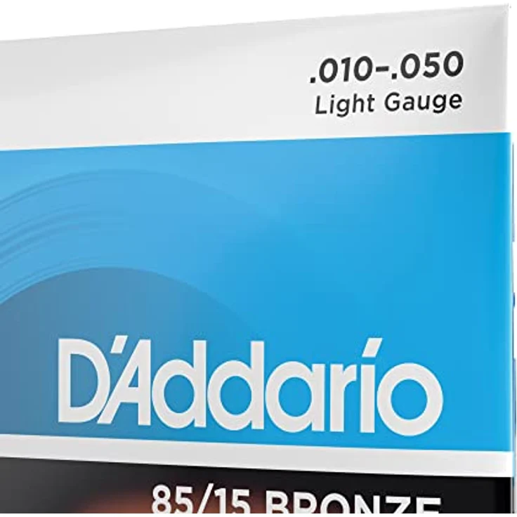 D'Addario EZ940 Gitarrensaiten für Westerngitarre | 12-saitige Akustikgitarre | 85/15 Bronze, Light (10-50) – Bild 4