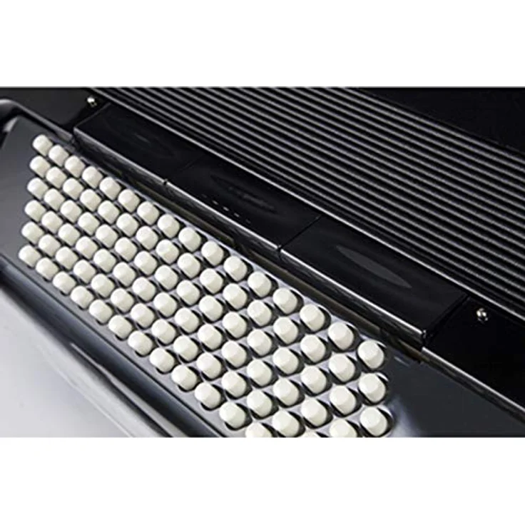 Hohner Amica Forte III 72 BK Silent, Piano-Akkordeon mit 72 Bässen, 34 Tasten, 3 Chören, schwarz – Bild 7
