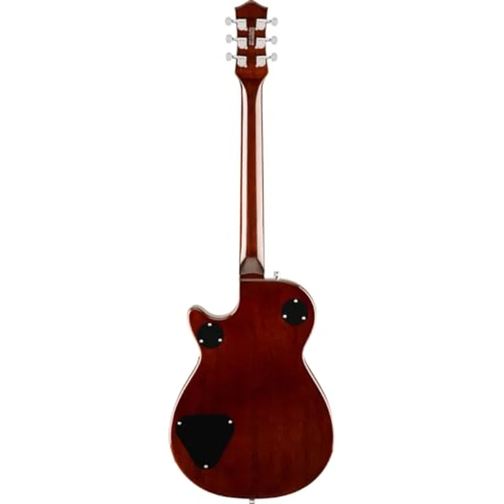 Gretsch G5220 EMTC Jet SWT TEA, E-Gitarre mit Mahagoni-Korpus, Ahorn-Decke, 2x Black Top Broad’Tron Tonabnehmer, Sweet Tea – Bild 3