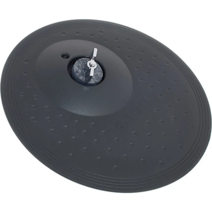 Yamaha PCY-100 10" 3-Zone Cymbal Pad, E-Drum Becken mit separaten Zonen für Kuppe, Rand und Mitte, inklusive Zubehör