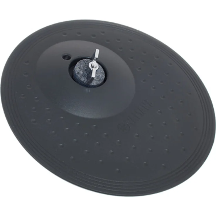 Yamaha PCY-100 10" 3-Zone Cymbal Pad, E-Drum Becken mit separaten Zonen für Kuppe, Rand und Mitte, inklusive Zubehör