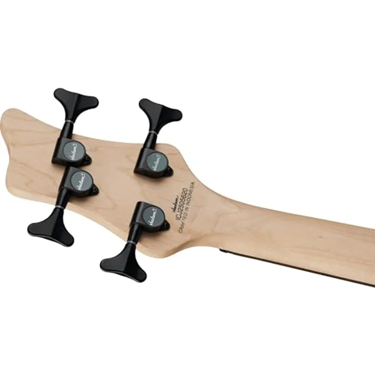 Jackson JS2 Spectra Bass QSV, 4-Saiter E-Bass aus Pappel mit Jackson J-Style und P-Style Tonabnehmer, Quicksilver – Bild 7