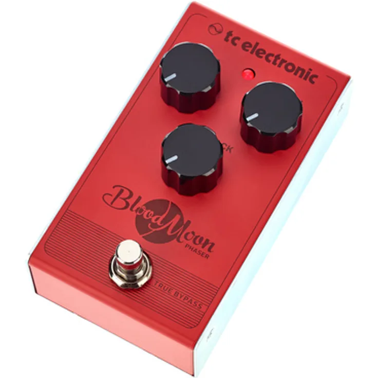 tc electronic Blood Moon Phaser, analoger E-Gitarreneffekt mit Rate, Depth und Feedback Regler, True Bypass