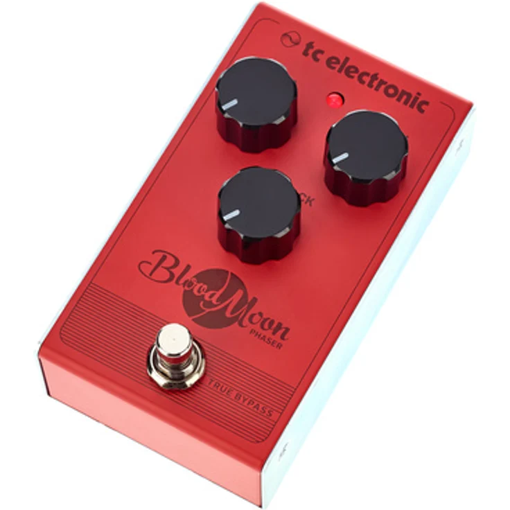 tc electronic Blood Moon Phaser, analoger E-Gitarreneffekt mit Rate, Depth und Feedback Regler, True Bypass