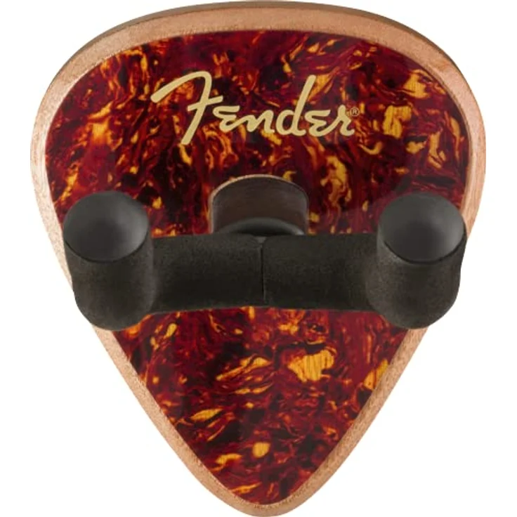 Fender 351 Guitar Wall Hanger, Gitarren-Wandhalterung in klassischer 351 Form, Tortoise, gepolsterte Kopfstütze und schwenkbar – Bild 1