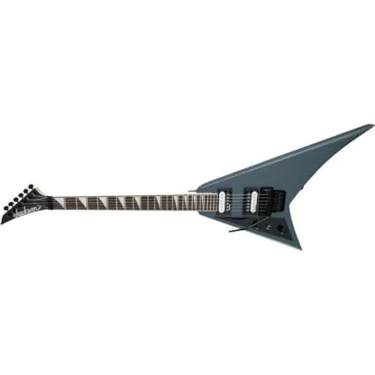 Jackson JS32-L Rhoads AH SG, Linkshänder E-Gitarre mit Linde Korpus, Ahorn Hals, 24 Jumbo Bünden, 2x Humbucker, Satin Gray – Bild 3