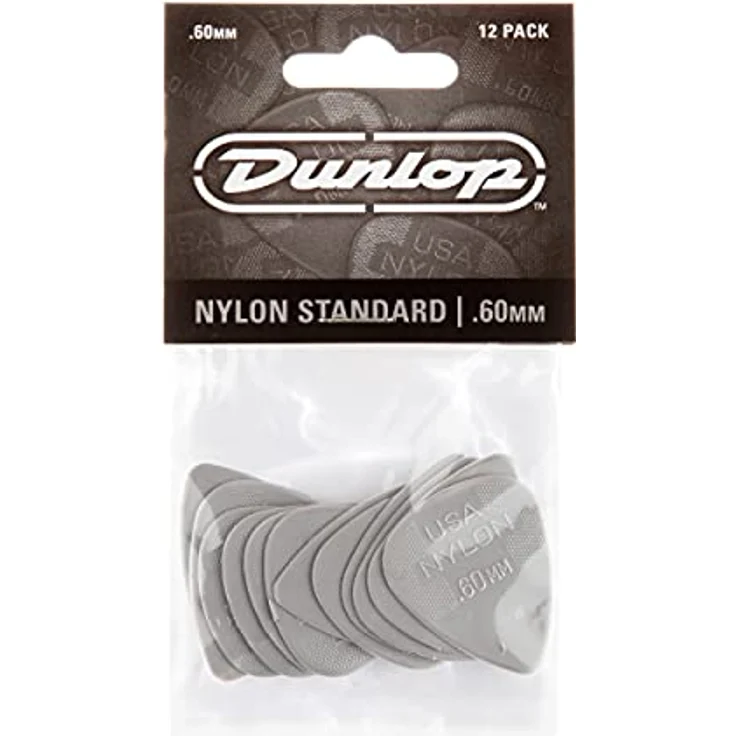 Dunlop Nylon Standard Plektren, 0,60mm, 12er Pack – Bild 8