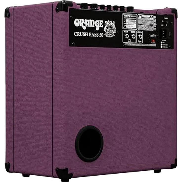 Orange Crush Bass 50 Glenn Hughes LTD, 50 Watt Bass Combo mit 1x 12" Lautsprecher, FX-Loop, eingebautem Stimmgerät und CabSim – Bild 4