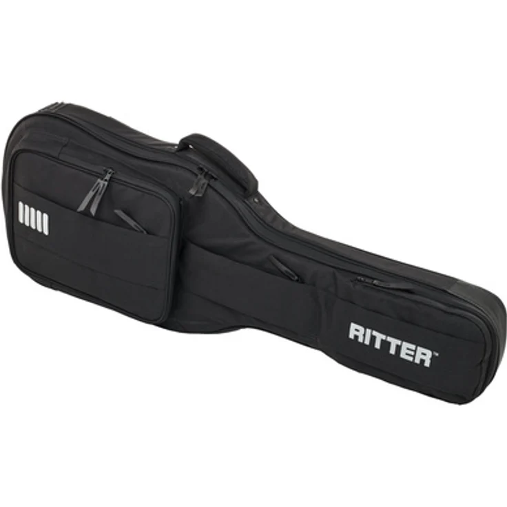 Ritter Arosa Electric Guitar SBK, Tasche für E-Gitarre mit 33 mm Polsterung, abnehmbare Rucksackgurte, Farbe sea ground black