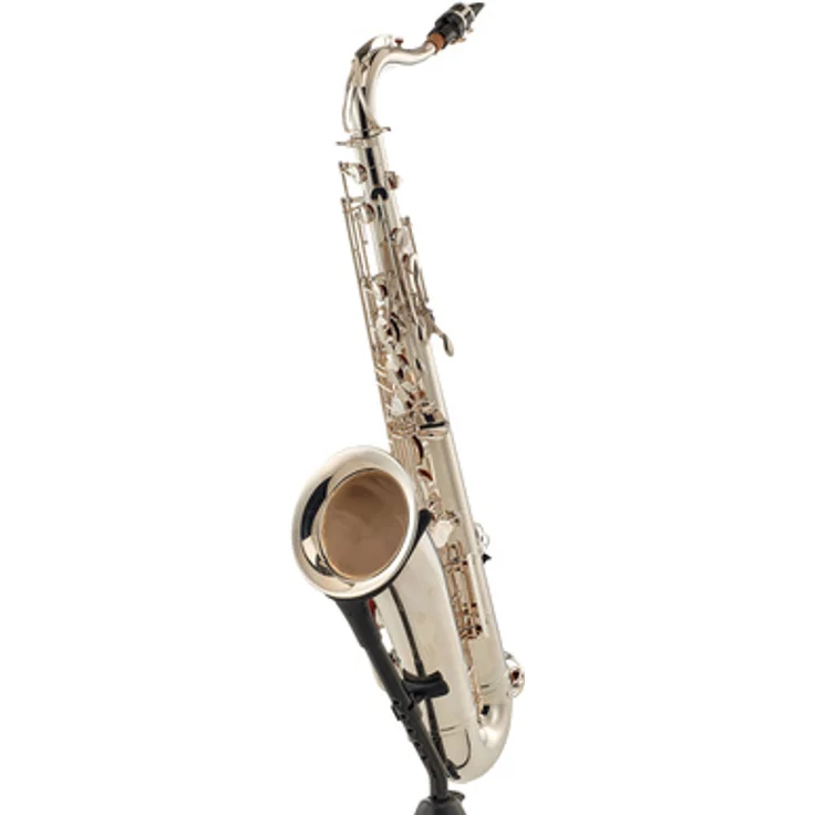 Yamaha YTS-280S Tenor Saxophon, Schülermodell mit Messing Korpus, versilberter Mechanik und leichtem Koffer