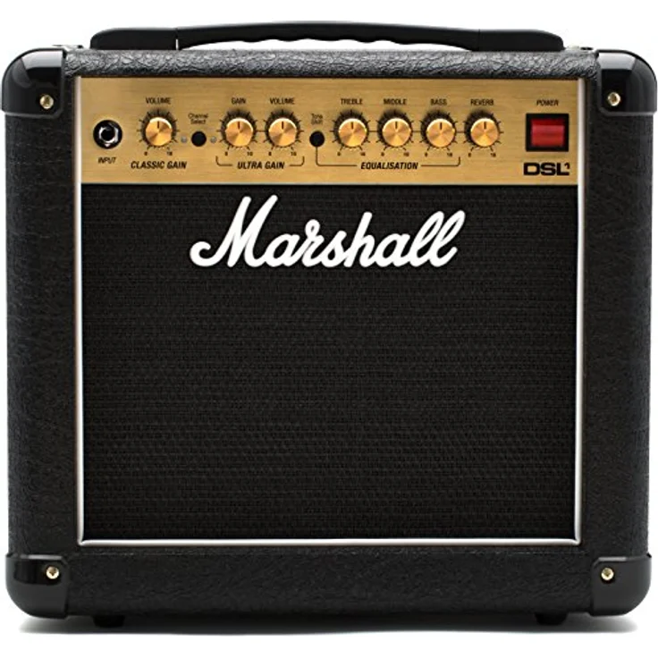 Marshall DSL1CR, E-Gitarren Combo Verstärker, Vollröhren-Design, 1 x ECC82 und 2 x ECC83, 8" Celestion Lautsprecher, 2 fußschaltbare Kanäle, Low-Power-Schalter, inkl. Fußschalter – Bild 3