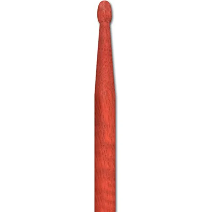 Vic Firth 7AR Nova Hickory Drumsticks, Rot, 394mm Länge, 13,5mm Durchmesser, ovaler Holzkopf – Bild 4