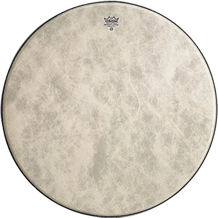 Remo 16" Fiberskyn 3 Bass Drum FA, Bass Drum Fell in Ambassador Stärke mit warmem Attack, einlagiger 10-mil Mylar Film – Bild 4
