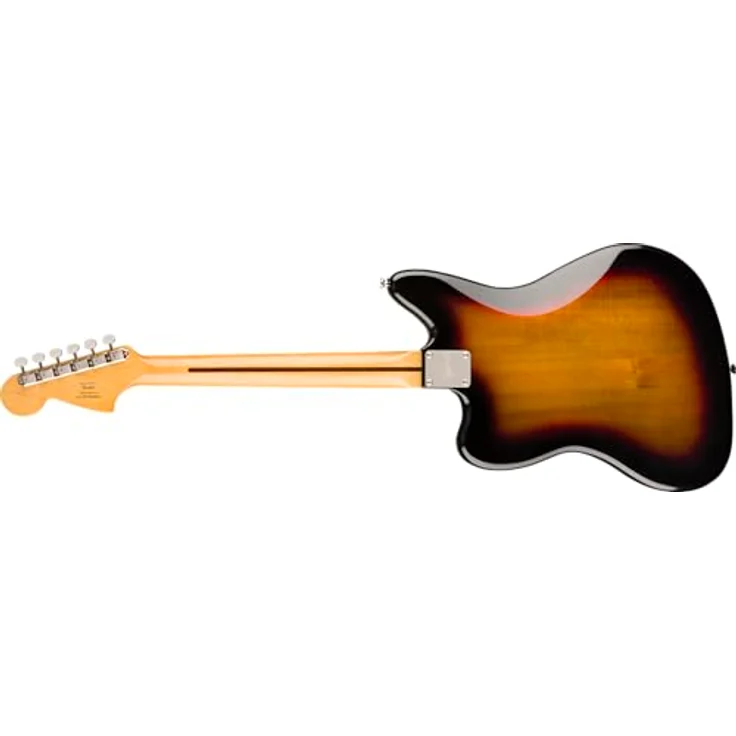 Squier Classic Vibe '70s Jaguar LRL E-Gitarre, 3-Color Sunburst, mit Alnico Single-Coil Tonabnehmern und Dual-Circuit Lead/Rhythm-Design – Bild 2