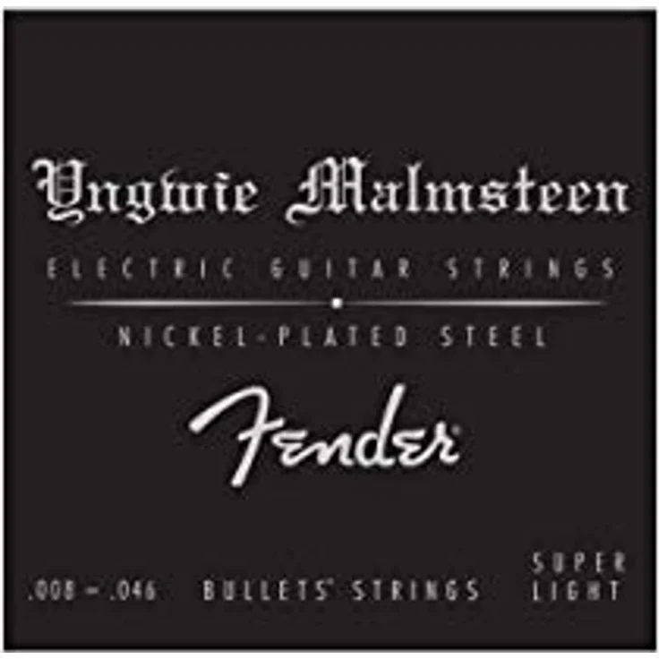 Fender YJM NPS 008-046 String Set, E-Gitarrensaiten aus Nickel Plated Steel mit Bullet Ends, Stärke 008-046 – Bild 1