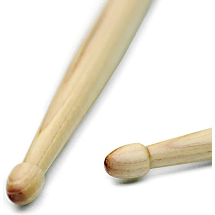 Rohema 7A Hickory Drumsticks, lackiert, 395mm Länge, 13,8mm Durchmesser, Made in Germany – Bild 3