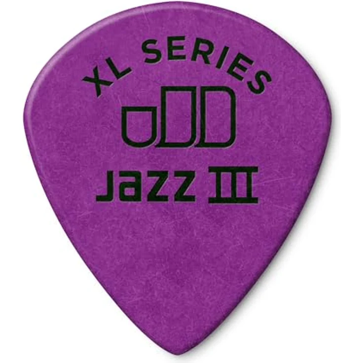 Jim Dunlop Plektrum Tortex Jazz III XL, 1,14 mm, 72 Stück, für schnelles und aggressives Spiel – Bild 2
