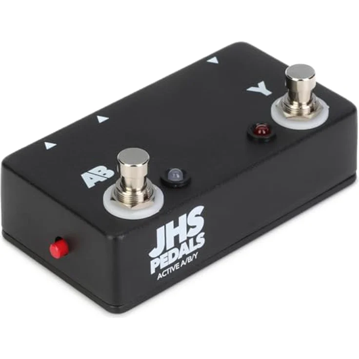JHS Pedals Active A/B/Y Switch, aktiver Gitarren-Switcher mit brummfreier Ausgangstransformation, FET Transistoren und Metallgehäuse – Bild 2