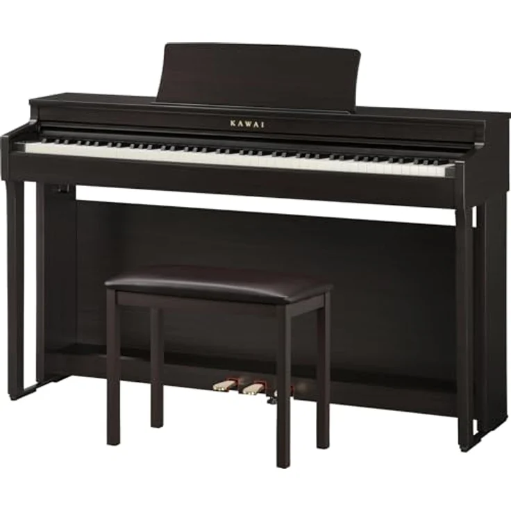 Kawai CN-201 R, Digitalpiano mit 88 gewichteten Tasten, 19 Sounds, 192-stimmiger Polyphonie, Bluetooth, Rosenholz – Bild 2