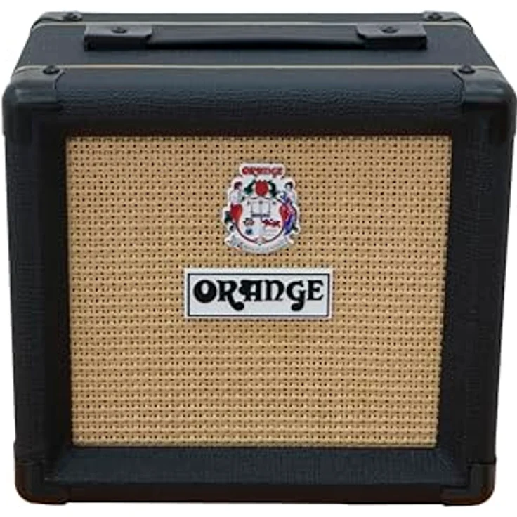 Orange PPC108 black, Closed Back E-Gitarrenbox mit 20W Leistung und 8" Lautsprecher, schwarz – Bild 1