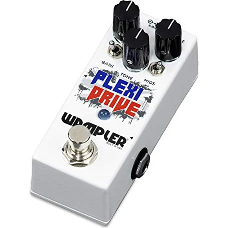 Wampler Plexi-Drive Mini, Overdrive-Pedal für E-Gitarre mit Mid-Boost und Bass-Boost-Schaltern, Made in USA – Bild 2
