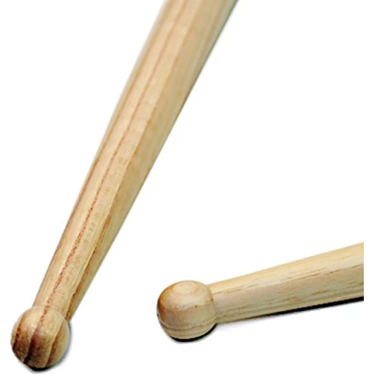 Rohema Step 707 Hickory Round Tip, Drumsticks aus lackiertem Hickory, 410mm Länge, 13,8mm Durchmesser, Made in Germany – Bild 3