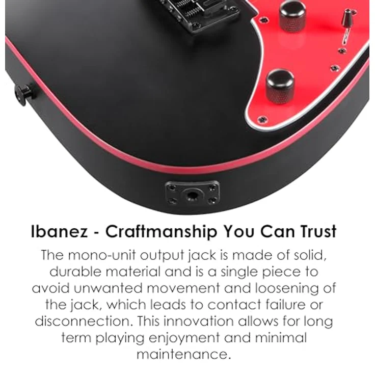 Ibanez Gio GRG131DX-BKF E-Gitarre mit ausgewogener Verarbeitung, Farbe Black Flat – Bild 7