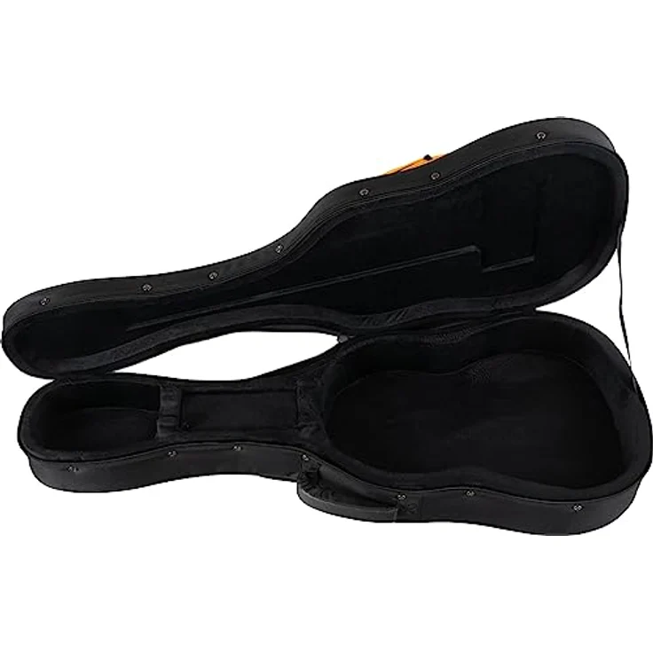 ROCKTILE KGSC-5122BK Klassikgitarre Softcase, Handlicher Leichtkoffer mit gepolstertem Formeinsatz und Rucksackgarnitur, schwarz – Bild 5