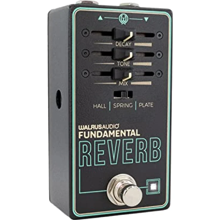Walrus Audio Fundamental Reverb, Reverb Pedal mit 3 wählbaren Algorithmen: Hall, Spring, Plate, kompaktes Design – Bild 3