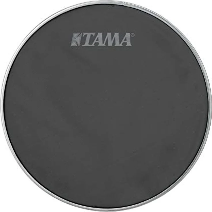 Tama 12" Mesh Head, einlagig, schwarzes Schlagzeugfell, Lautstärke-reduzierend, kompatibel mit Drum Triggern – Bild 1