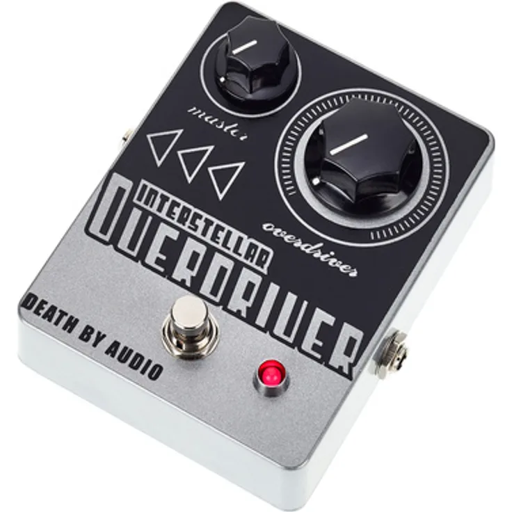 Death by Audio Interstellar Overdriver, Overdrive-Pedal mit True Bypass und weiten Gain-Range, handgefertigt in New York City