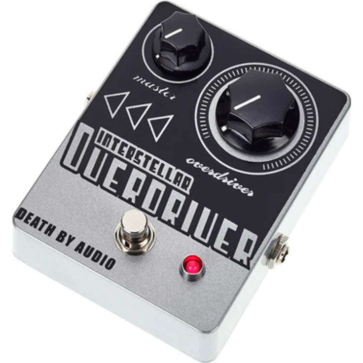 Death by Audio Interstellar Overdriver, Overdrive-Pedal mit True Bypass und weiten Gain-Range, handgefertigt in New York City
