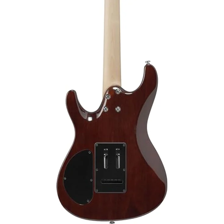 Ibanez SA260FM-BRG, E-Gitarre mit Okoume Korpus, geflammter Ahorn Decke, 22 Bünden und Quantum Tonabnehmer, Blue Reef Radiation – Bild 5