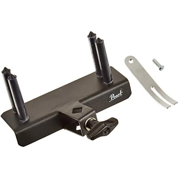 Pearl PTM50BHR Ultra Grip Tambourine mit Messingschellen und "Jingle-Control"-System, inkl. Quick-Mount Halterung – Bild 3