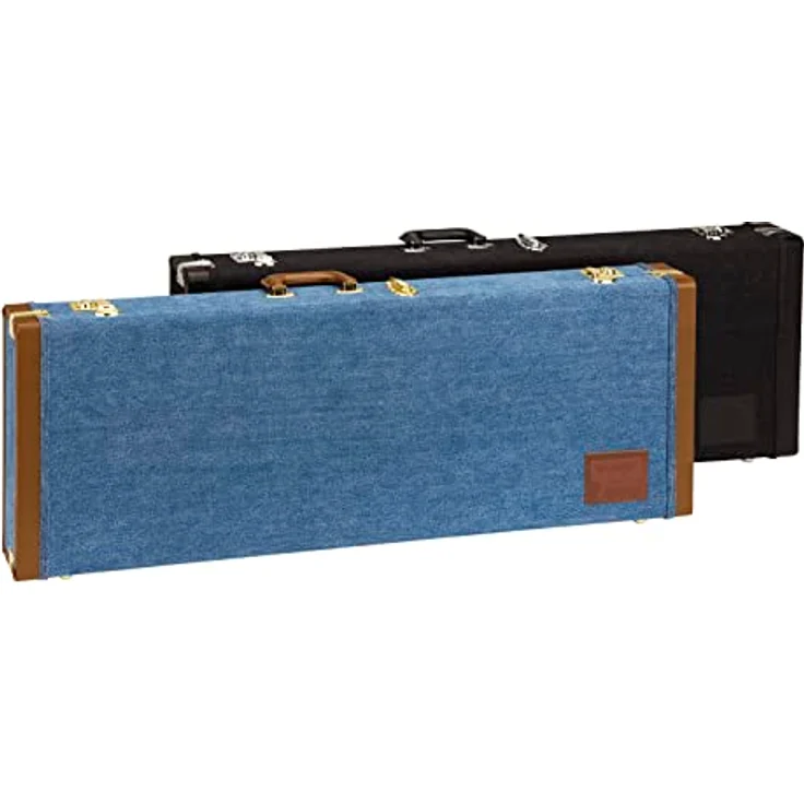 Fender XWrangler ST/T Denim Indigo, Gitarrenkoffer für Strat/Tele mit weichem Acryl Innenfutter, Denim-Ausführung – Bild 9