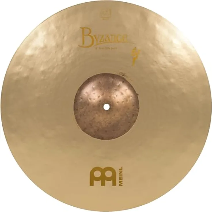 Meinl Cymbals Byzance Vintage Benny Greb Sand Crash Thin 18 Zoll Schlagzeug Becken, B20 Bronze, sandgestrahltes Finish, authentischer Vintage-Sound