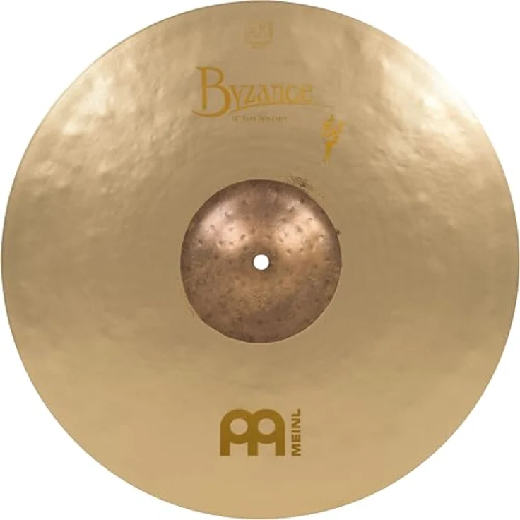 Meinl Cymbals Byzance Vintage Benny Greb Sand Crash Thin 18 Zoll Schlagzeug Becken, B20 Bronze, sandgestrahltes Finish, authentischer Vintage-Sound – Bild 1