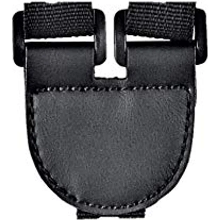 Ortega Ous-HK-BK Ukulele Strap, verstellbarer Nyongurt mit 3,7 cm Breite, schwarz – Bild 4