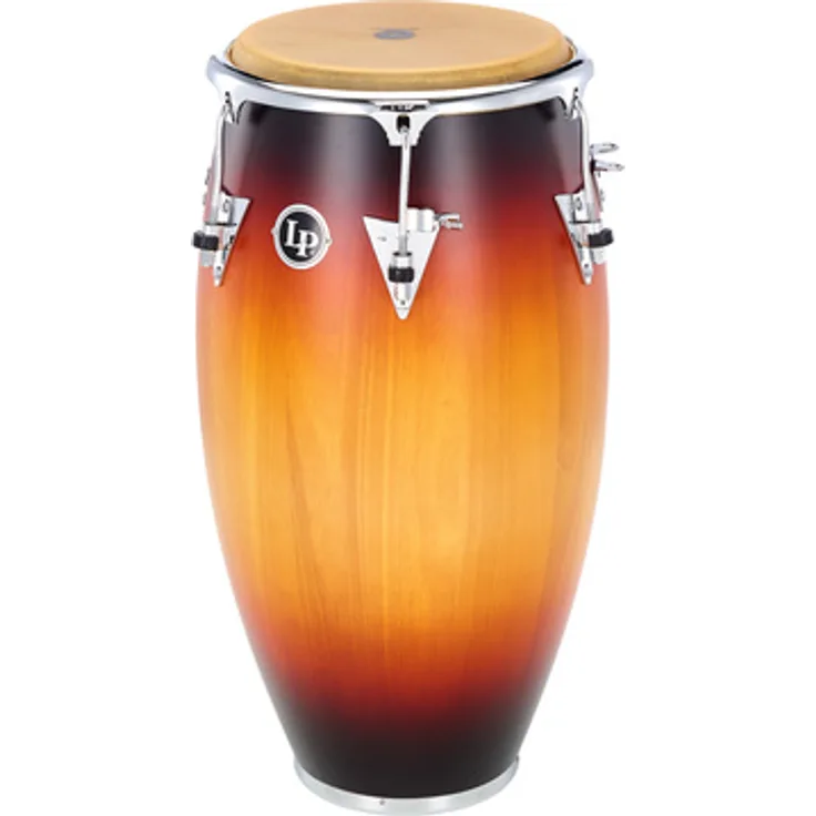 LP 559X-MSB Classic Conga 11 3/4", Antique Sunburst Matte, Chrom Hardware, Hand Selektierte Naturfelle, 30" Kesselhöhe