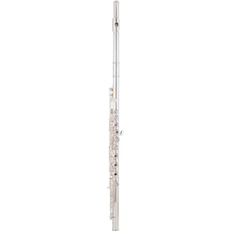 Pearl Flutes PF-CD925 RBE Cantabile, Handgefertigte Querflöte aus .925 Sterling Silber mit E-Mechanik und H-Fuß, inklusive Etui und Zubehör