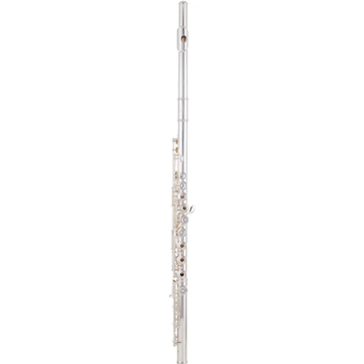 Pearl Flutes PF-CD925 RBE Cantabile, Handgefertigte Querflöte aus .925 Sterling Silber mit E-Mechanik und H-Fuß, inklusive Etui und Zubehör