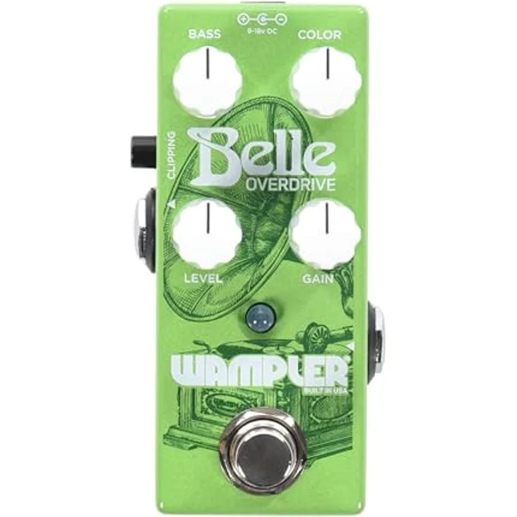 Wampler Belle Overdrive, Effektpedal für E-Gitarre mit Bassregler und transparentem Overdrive – Bild 2
