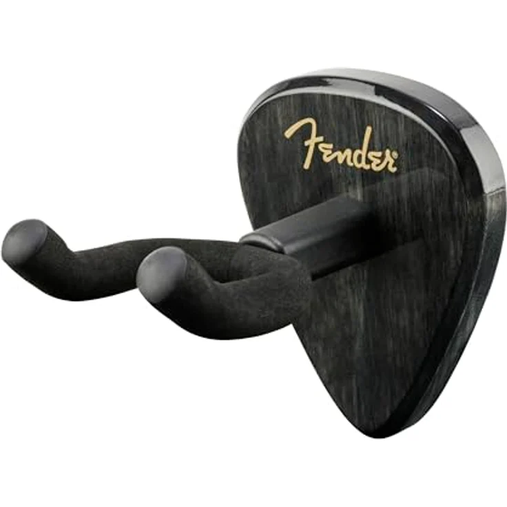 Fender 351 Wall Hanger Black, Wandhalter für Gitarre und Bass aus Holz, Maße 5.08 x 11.43 x 19.05 cm, nicht für Nitro-Lack geeignet – Bild 3