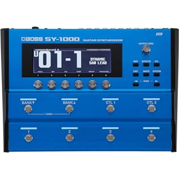 Boss SY-1000 Guitar Synthesizer, Multi-Effektpedal für E-Gitarre & Bass mit fortschrittlicher Synth-Engine und 48 kHz/32-Bit-Verarbeitung – Bild 2