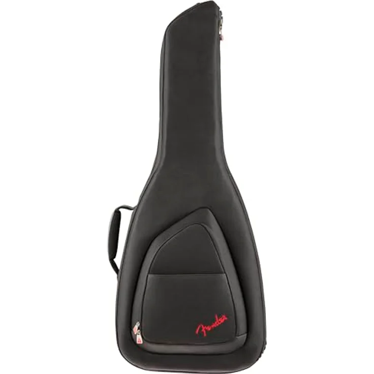 Fender FE1225 E-Guitar Gig Bag, Gitarrentasche mit 25mm Polsterung, schwarzes Design und ergonomischem Griff – Bild 1